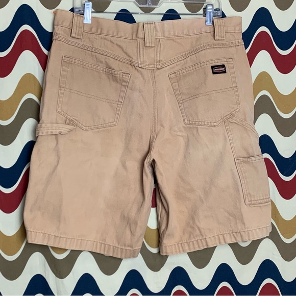Jesse Jones Washed Duck Canvas Work Shorts size 35 Reg - Picture 2 of 9
